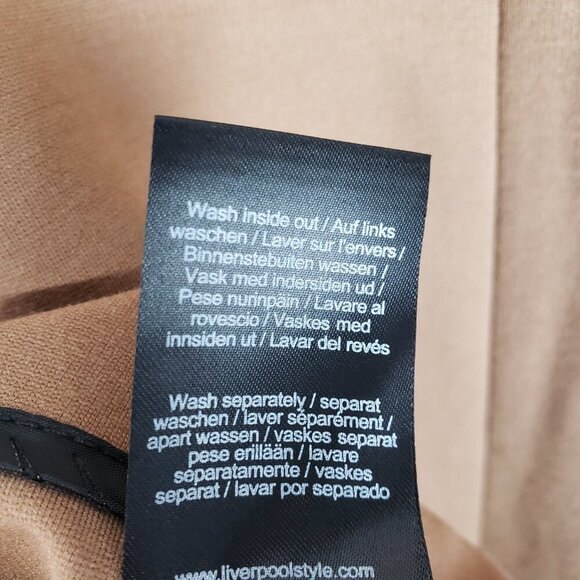 Liverpool Boyfriend Blazer With Princess Dart Maple Brown Open Front Ponte 2X - Picture 8 of 9